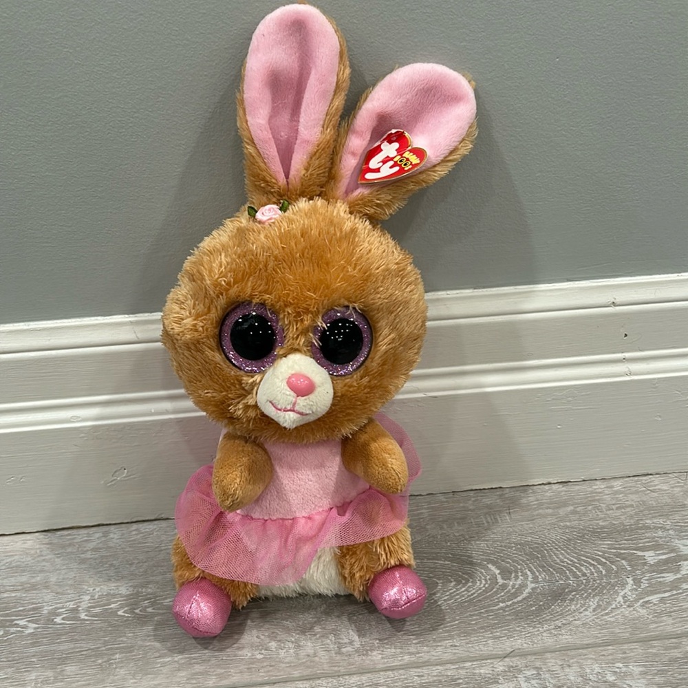 TY Twinkle Toes Ballet Bunny Stuffy
